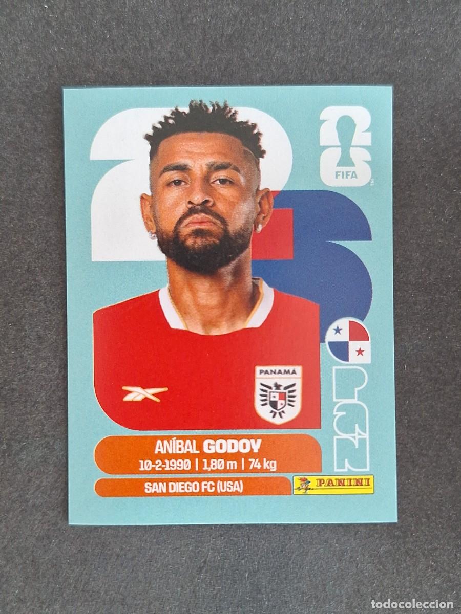 Football Stickers: L2 GODOY SELECCION PANAMA 11 PANINI MUNDIAL FIFA WORLD CUP 2026 PANINI NUNCA PEGADO