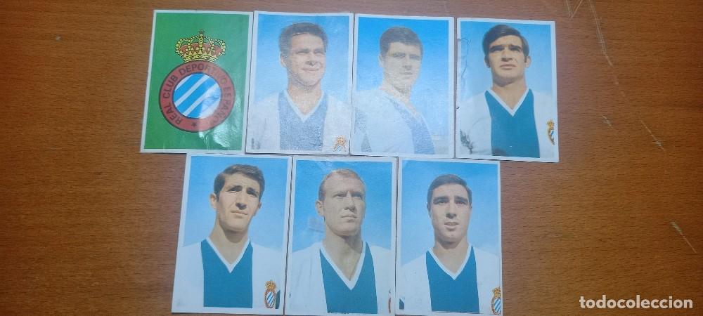 Cromos de Futebol: lote de fotocolor del espa&ntilde;ol 7 cromos