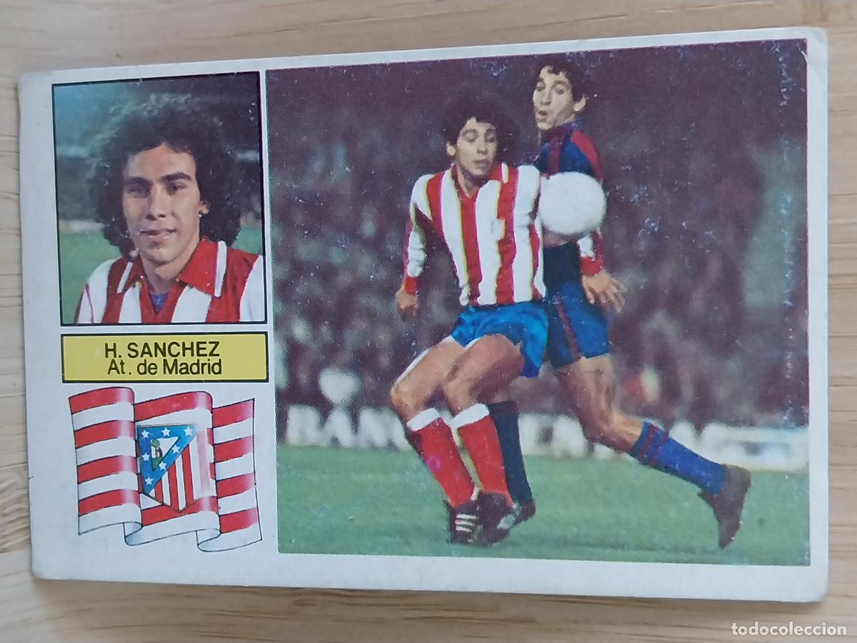 Cromos de Futebol: HUGO SANCHEZ AT ATLETICO MADRID LIGA 1982 82 83 ED ESTE CROMO SIN PEGAR NUNCA ORIGINAL