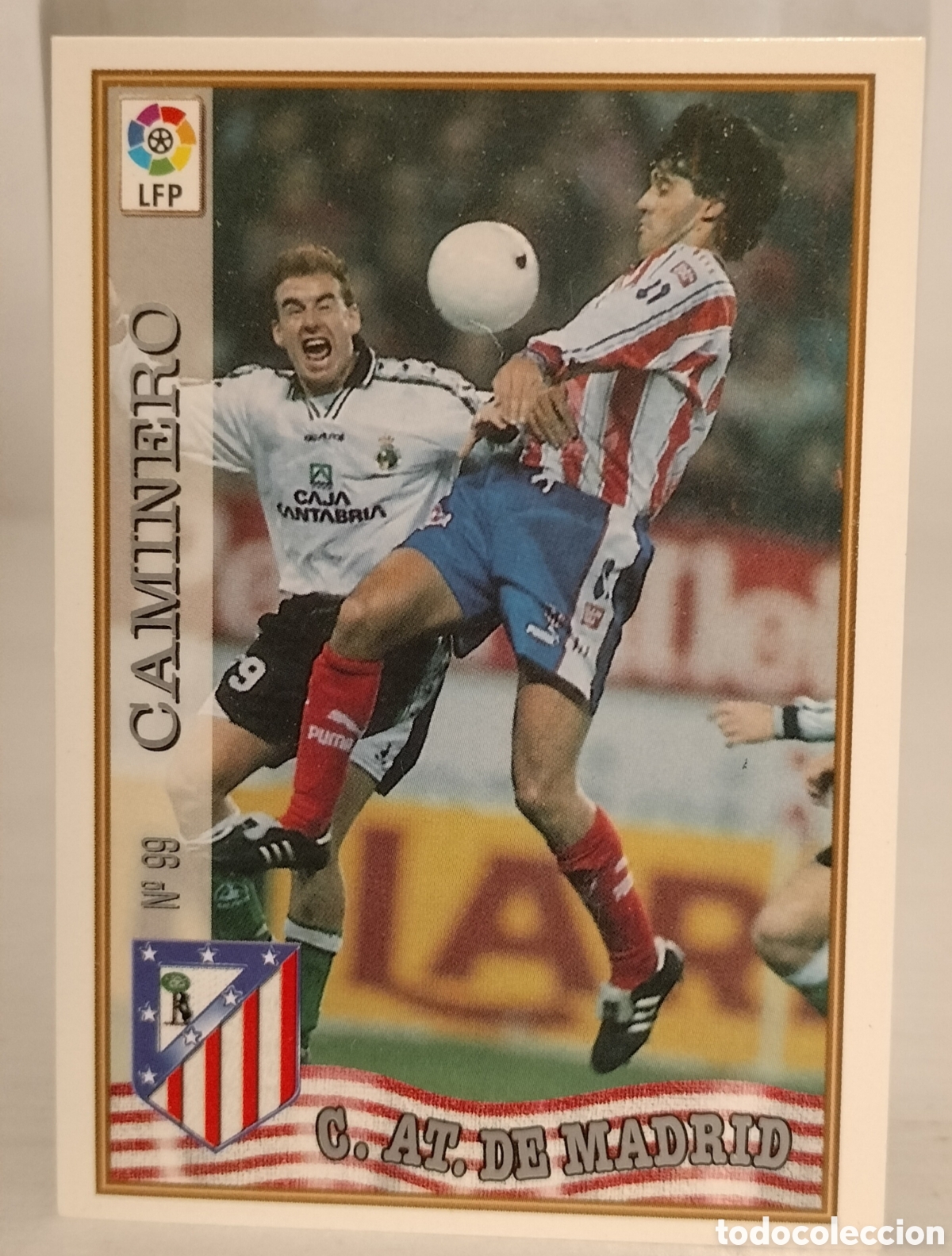 Cromos de Futebol: Caminero,C.At.de Madrid