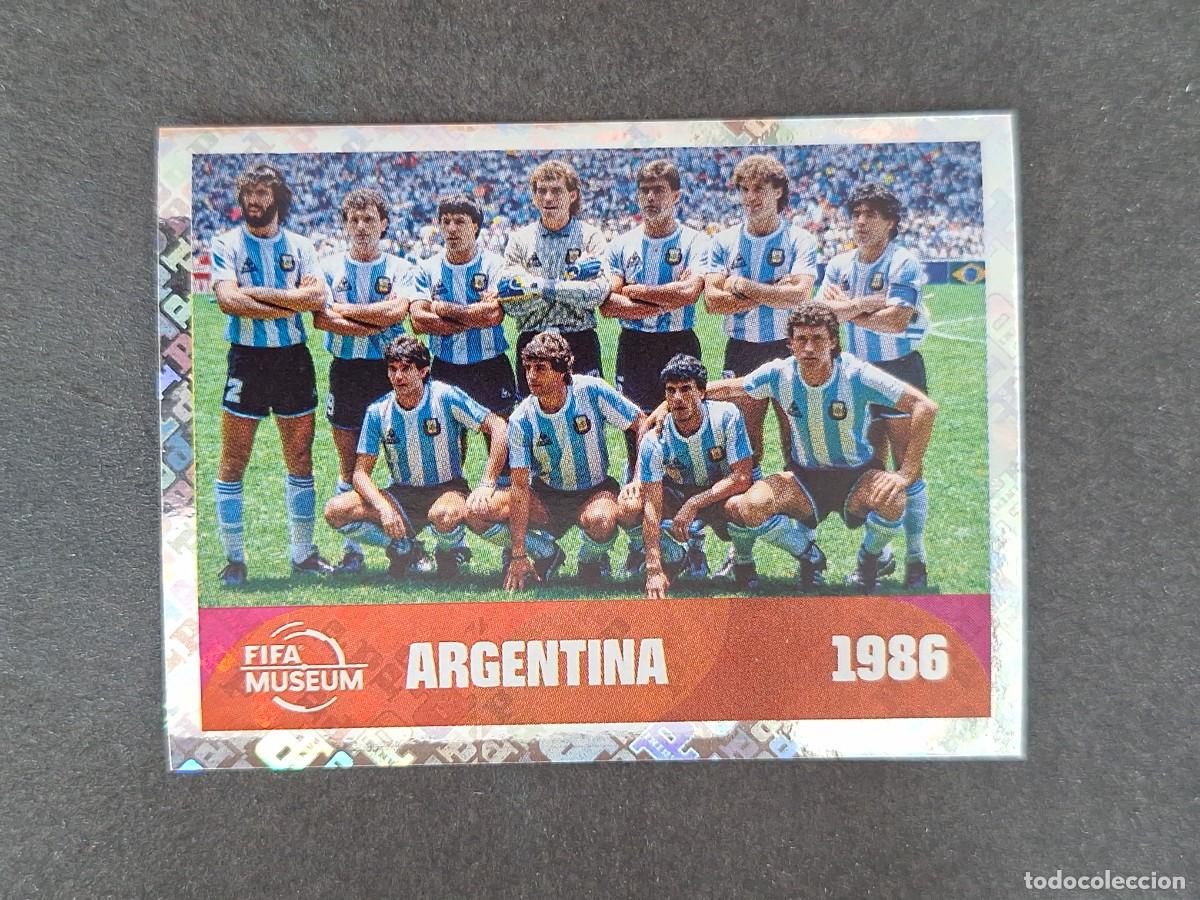 Football Stickers: L2 EQUIPO SELECCION ARGENTINA 1986 FWC 14 PANINI MUNDIAL FIFA WORLD CUP 2026 PANINI NUNCA PEGADO