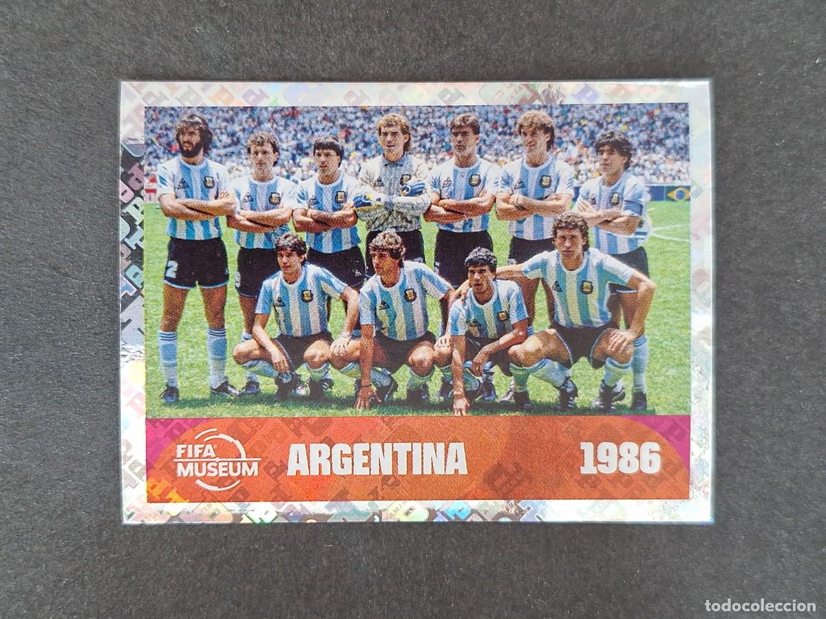 Football Stickers: L2 EQUIPO SELECCION ARGENTINA 1986 FWC 14 PANINI MUNDIAL FIFA WORLD CUP 2026 PANINI NUNCA PEGADO
