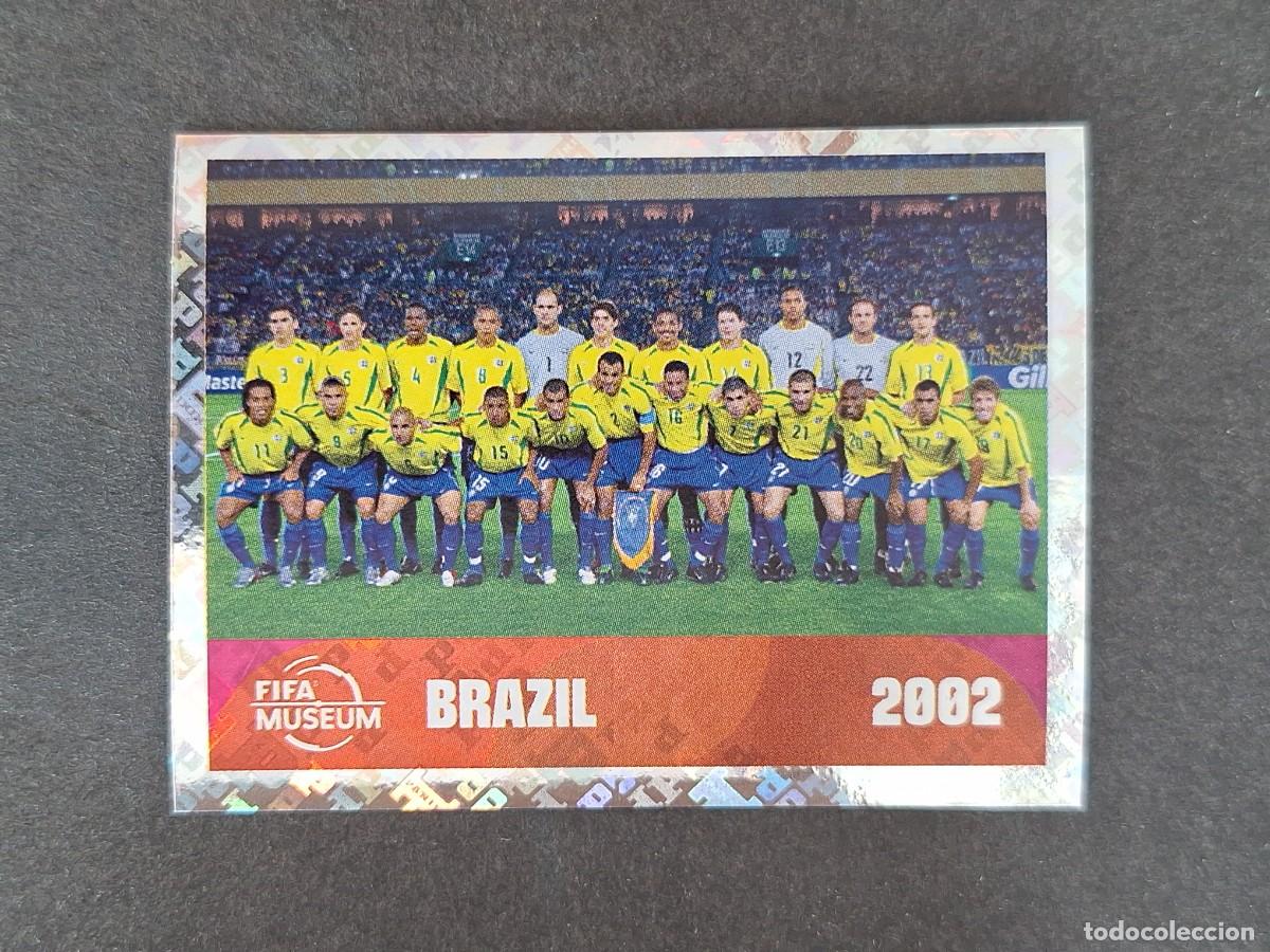Cromos de F&uacute;tbol: L2 EQUIPO SELECCION BRASIL 2002 FWC 16 PANINI MUNDIAL FIFA WORLD CUP 2026 PANINI NUNCA PEGADO
