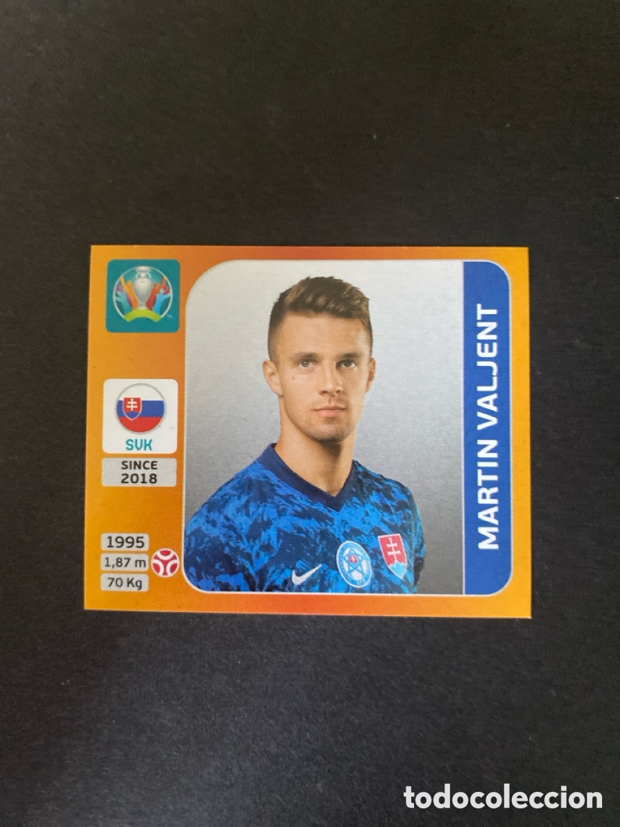 Cromos de F&uacute;tbol: Cromo Euro 2020 Eslovaquia N* 500