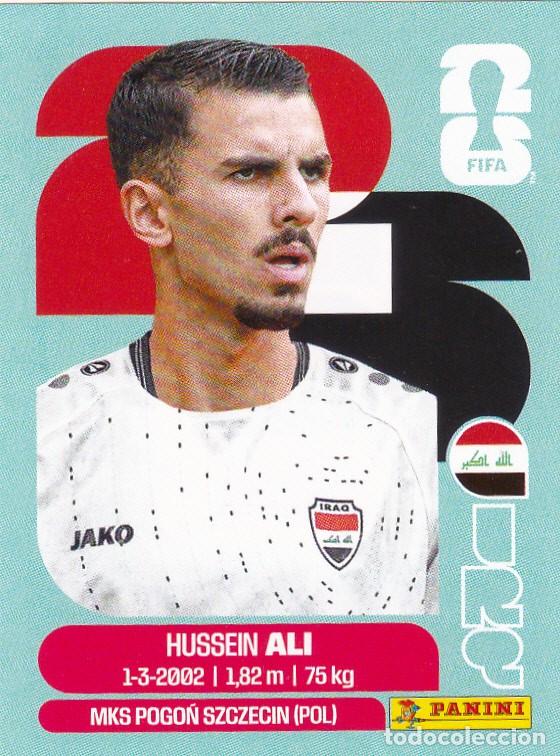 Cromos de F&uacute;tbol: FIFA WORLD CUP 2026 * HUSSEIN ALI N&ordm; 4 * DE IRAK - NUEVO DE SOBRE (A-18)