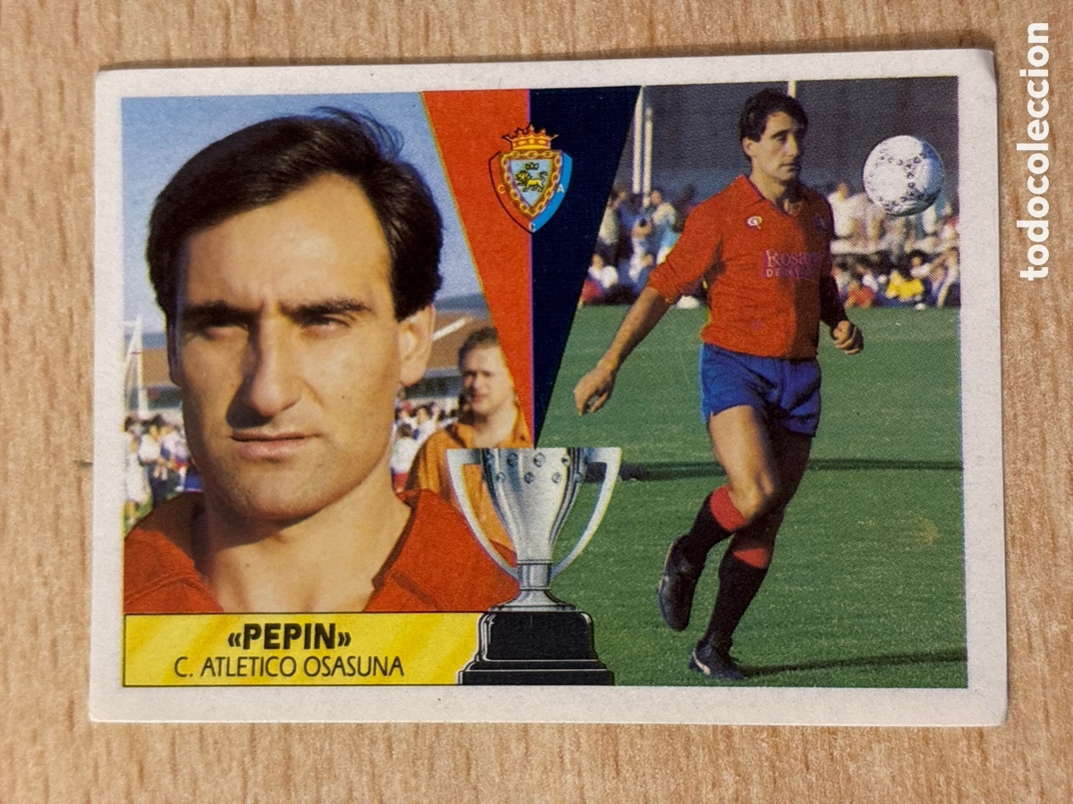 Cromos de f&uacute;tbol: Pepin Fichaje 32 CA Osasuna Ediciones Este 87 88 sin pegar