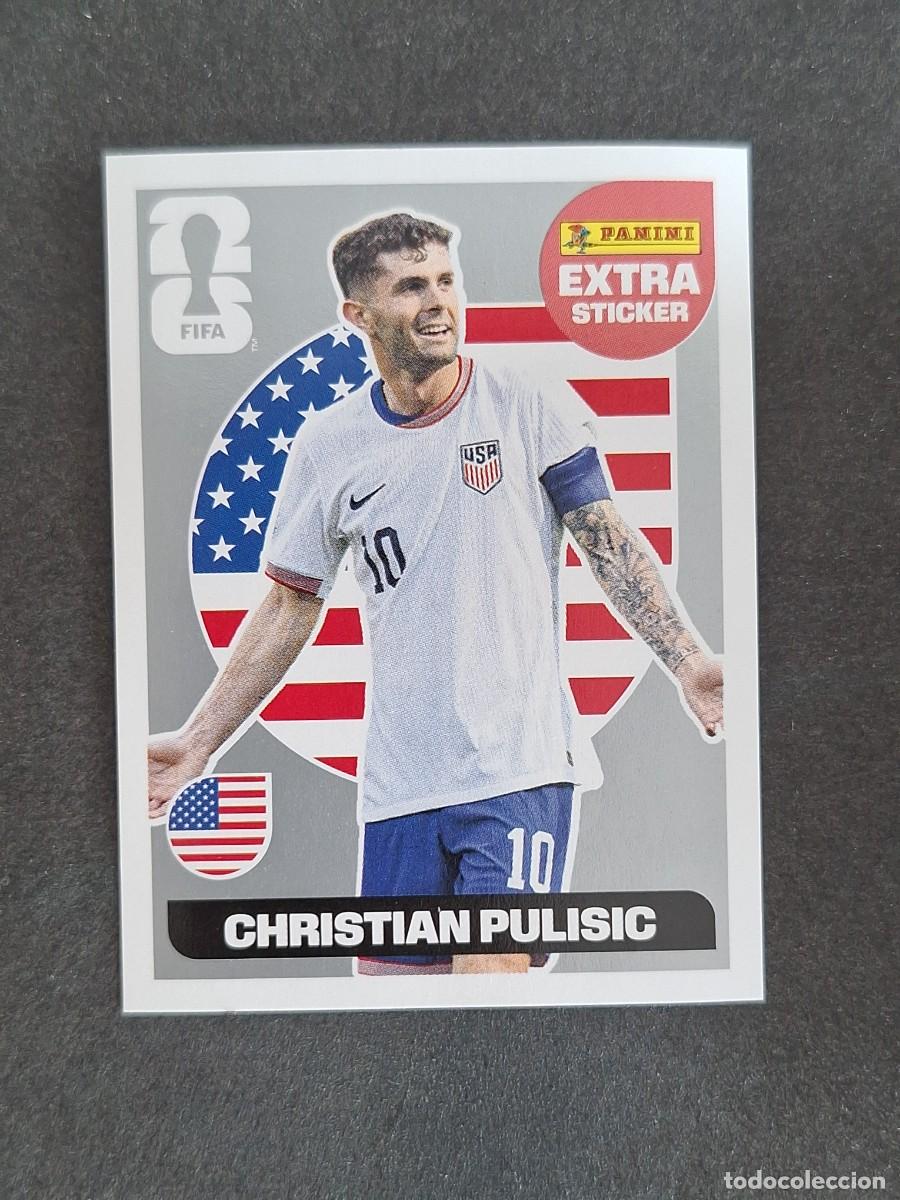Fu&szlig;ball-Sticker: L2 PULISIC EXTRA STICKER PLATA SELECCION USA PANINI MUNDIAL FIFA WORLD CUP 2026 PANINI NUNCA PEGADO