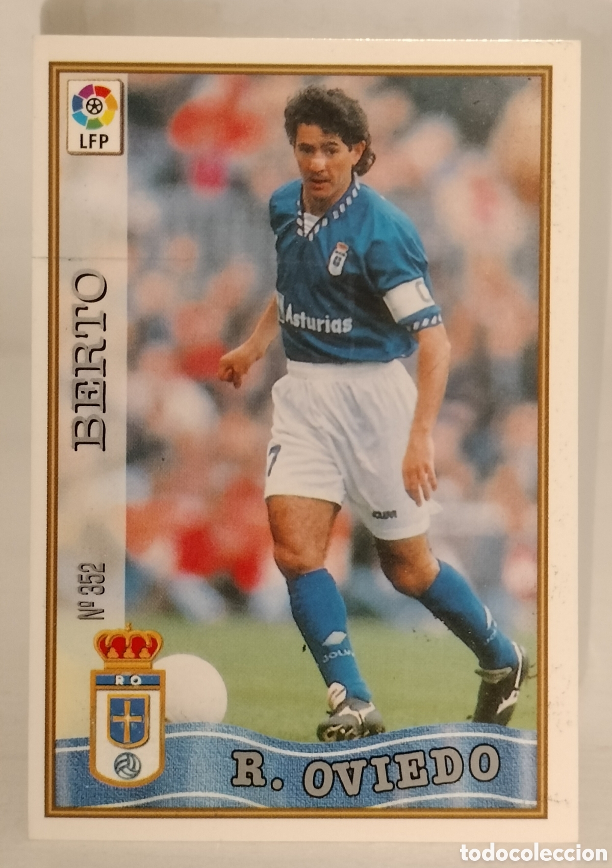 Fu&szlig;ball-Sticker: Berto,Real Oviedo 96-97