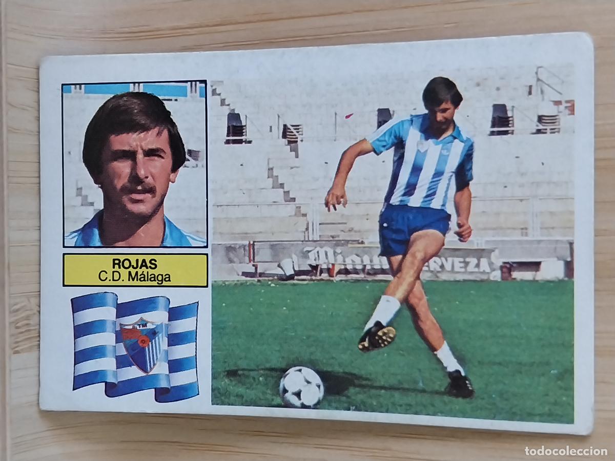 Fu&szlig;ball-Sticker: ROJAS M&Aacute;LAGA LIGA 1982 82 83 ED ESTE CROMO SIN PEGAR NUNCA ORIGINAL
