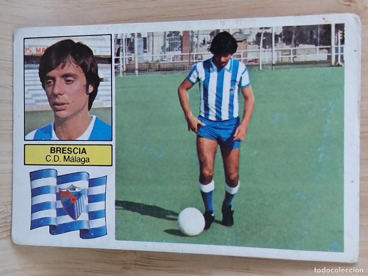 Fu&szlig;ball-Sticker: BRESCIA M&Aacute;LAGA LIGA 1982 82 83 ED ESTE CROMO SIN PEGAR NUNCA ORIGINAL