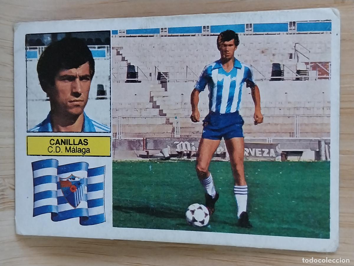 Fu&szlig;ball-Sticker: CANILLAS M&Aacute;LAGA LIGA 1982 82 83 ED ESTE CROMO SIN PEGAR NUNCA ORIGINAL