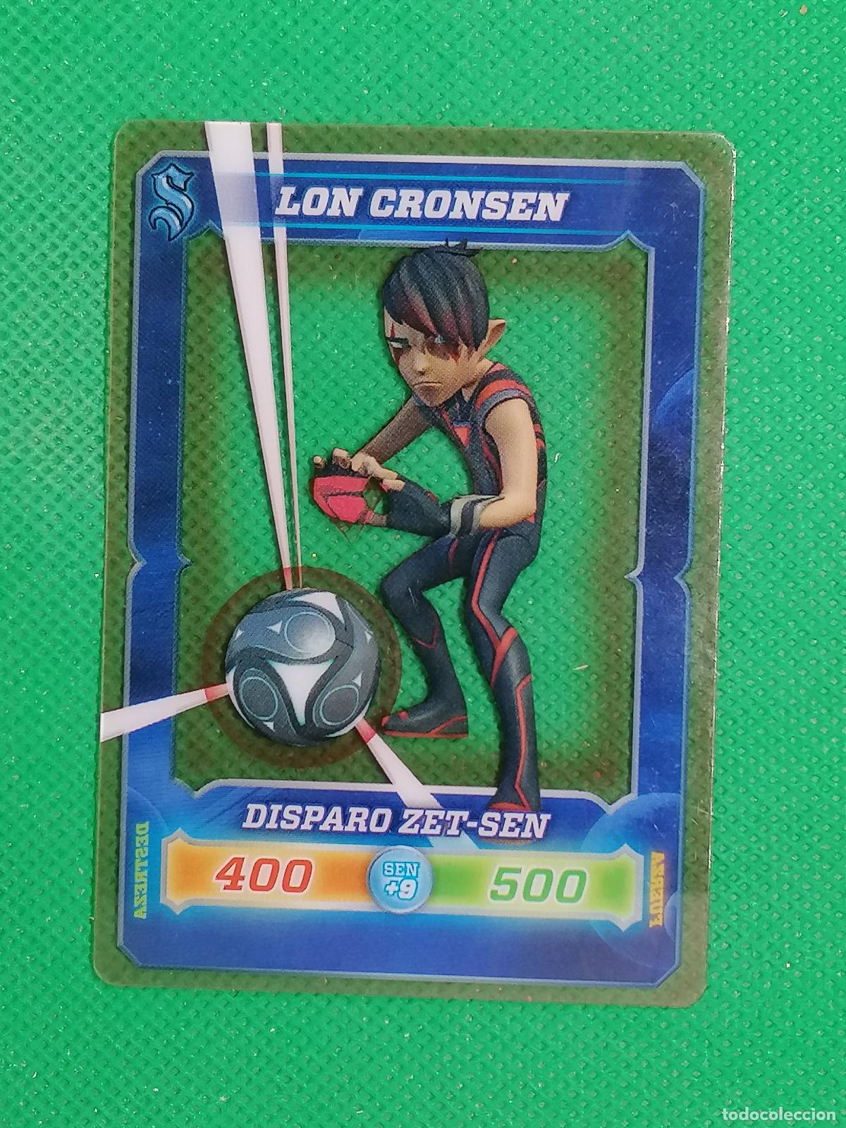 Fu&szlig;ball-Sticker: #83 LON CRONSEN ♕ CRYSTAL DESAFIO CHAMPIONS SENDOKAI PANINI 2014