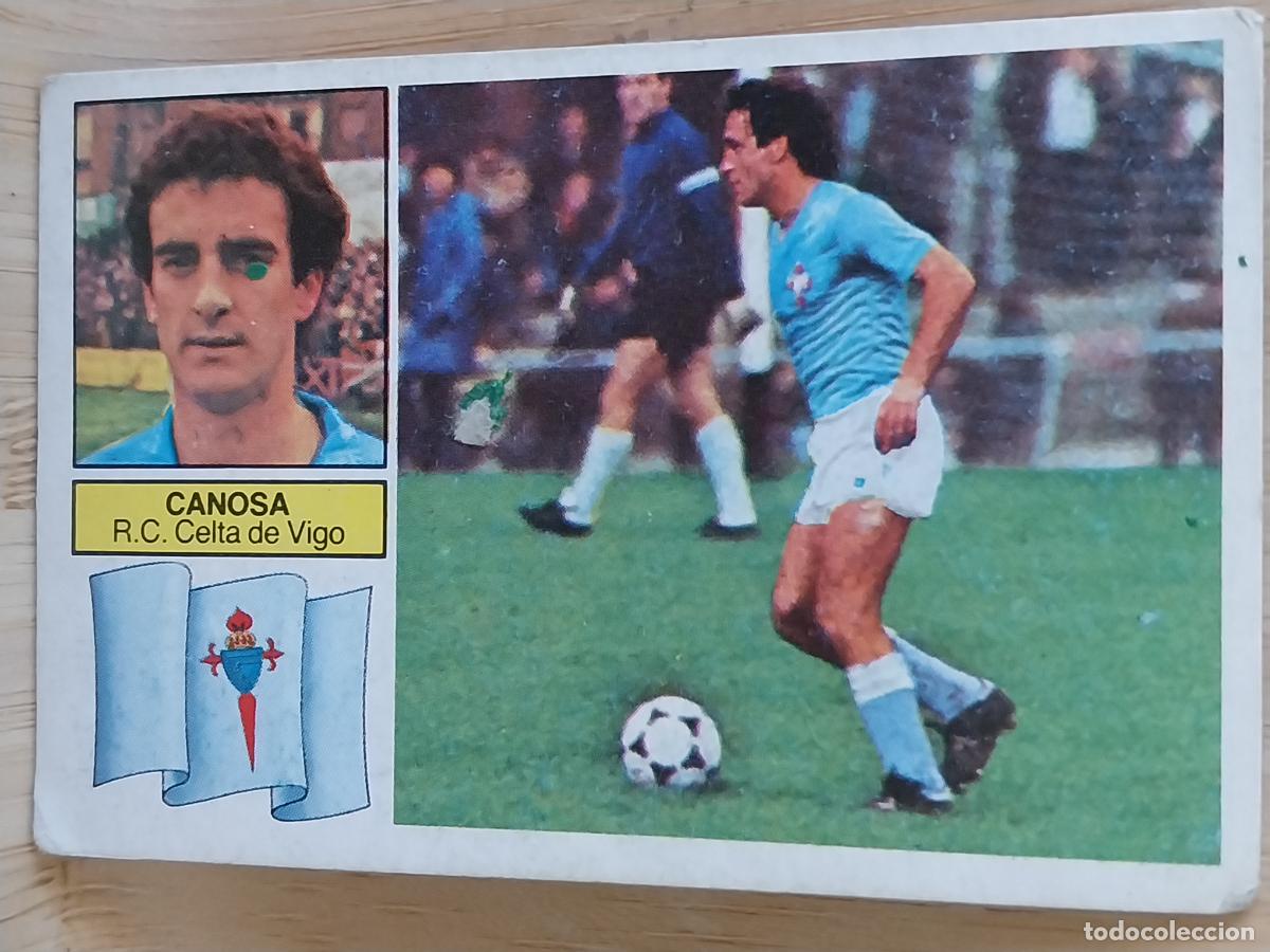 Fu&szlig;ball-Sticker: CANOSA CELTA VIGO LIGA 1982 82 83 ED ESTE CROMO SIN PEGAR NUNCA ORIGINAL