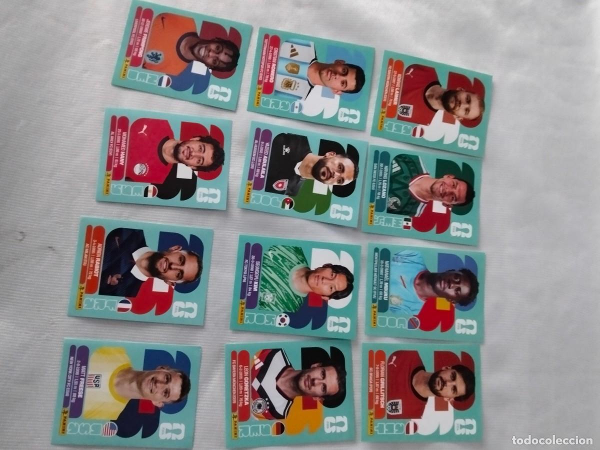 Fu&szlig;ball-Sticker: Lote 12 cromos Panini Mundial 2026
