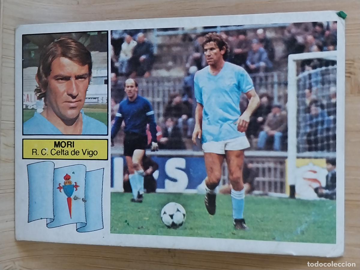 Fu&szlig;ball-Sticker: MORI CELTA VIGO LIGA 1982 82 83 ED ESTE CROMO SIN PEGAR NUNCA ORIGINAL