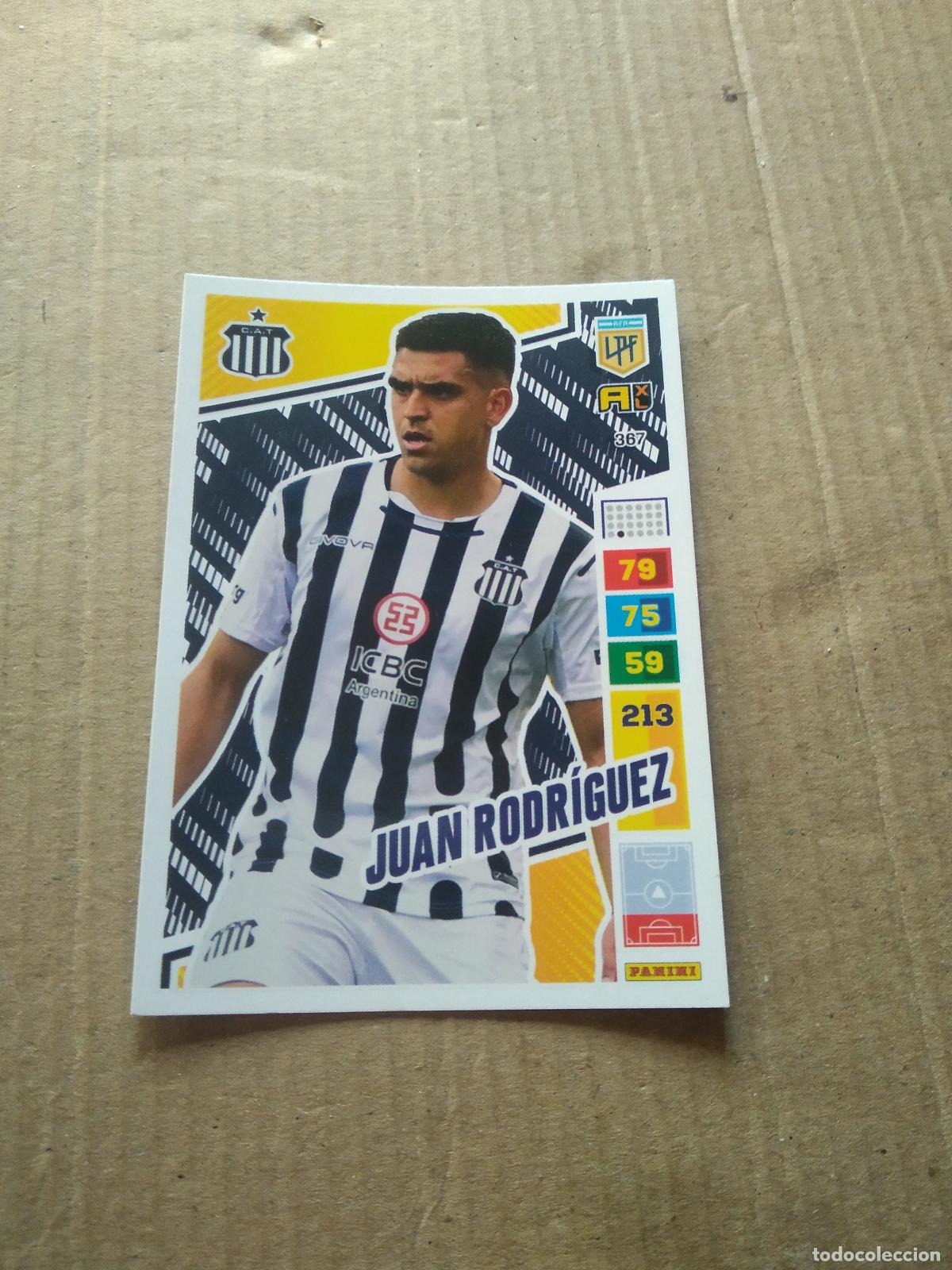 Fu&szlig;ball-Sticker: 367 JUAN RODRIGUEZ TALLERES CROMO FUTBOL PANINI ARGENTINO 2023 LIGA ARGENTINA ADRENALYN
