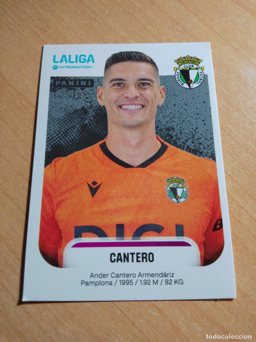 Figurine di Calcio: 61 CANTERO DEL BURGOS 2&ordf; DIVISION HYPERMOTION 25 26 PANINI 2025 2026 NUEVO