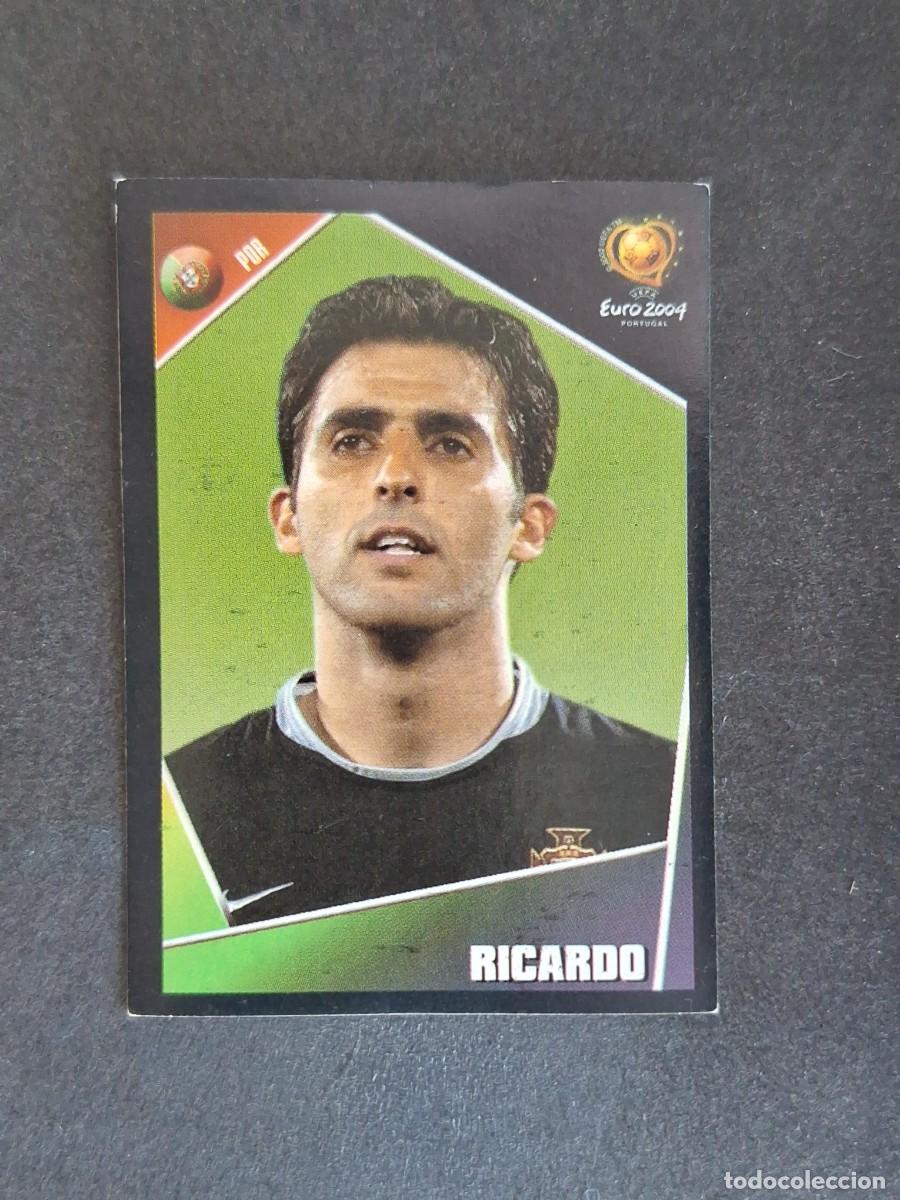 Figurine di Calcio: L2 RICARDO SELECCION PORTUGAL 8 EUROCOPA PORTUGAL 2004 PANINI NUNCA PEGADO SIN PEGAR