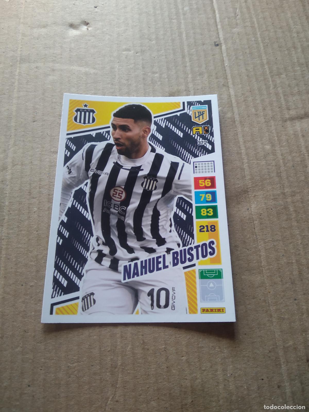 Figurine di Calcio: 372 NAHUEL BUSTOS TALLERES CROMO FUTBOL PANINI ARGENTINO 2023 LIGA ARGENTINA ADRENALYN