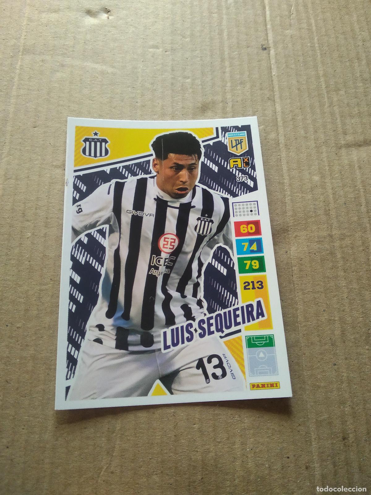 Figurine di Calcio: 373 LUIS SEQUEIRA TALLERES CROMO FUTBOL PANINI ARGENTINO 2023 LIGA ARGENTINA ADRENALYN