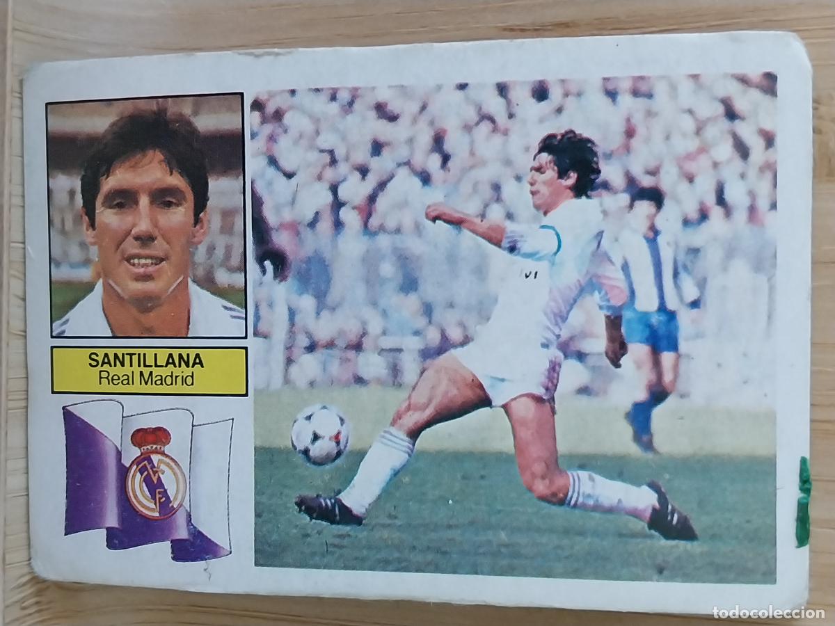 Figurine di Calcio: SANTILLANA REAL MADRID LIGA 1982 82 83 ED ESTE CROMO SIN PEGAR NUNCA ORIGINAL