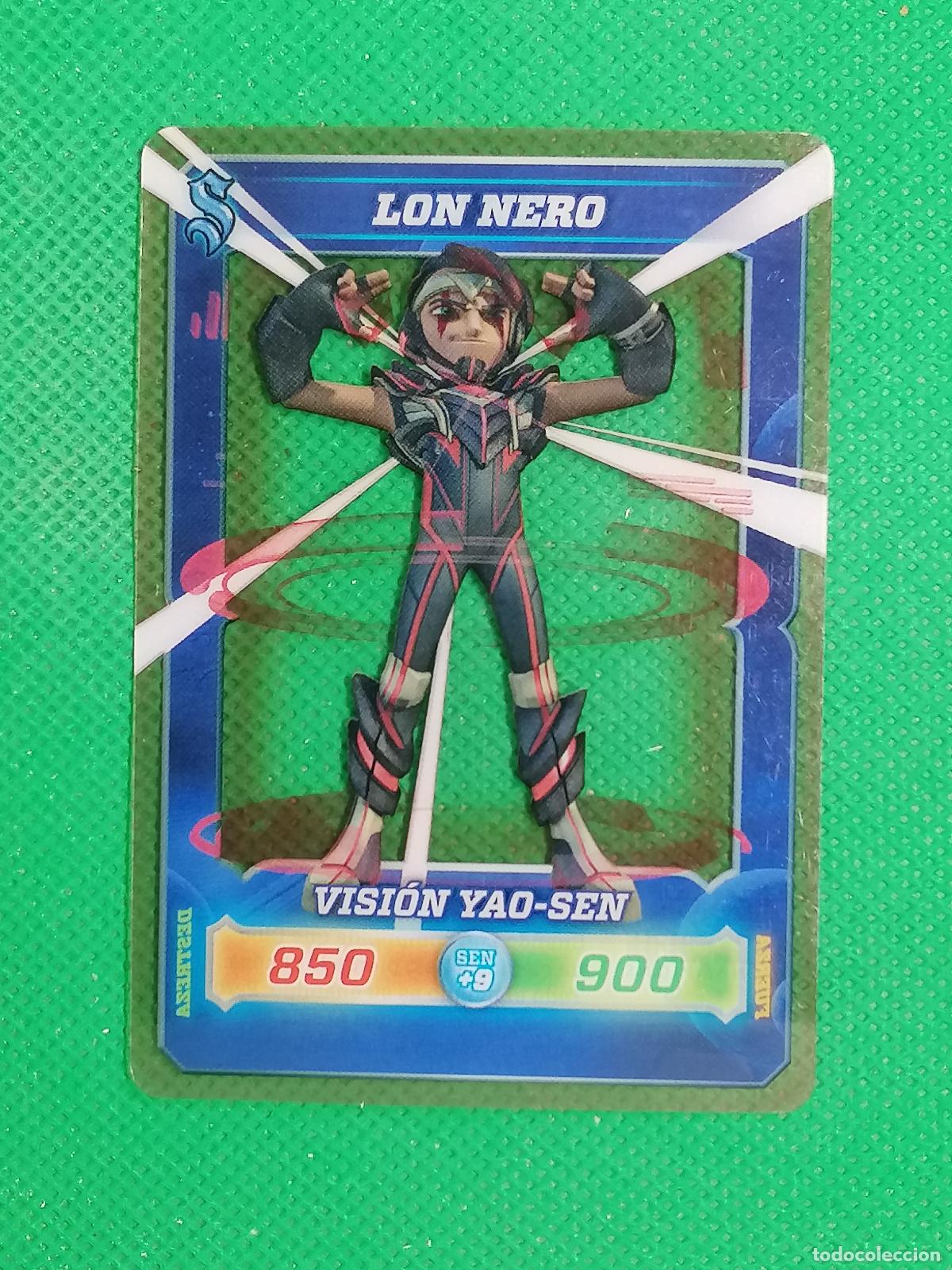 Figurine di Calcio: #95 LON NERO ♕ CRYSTAL DESAFIO CHAMPIONS SENDOKAI PANINI 2014