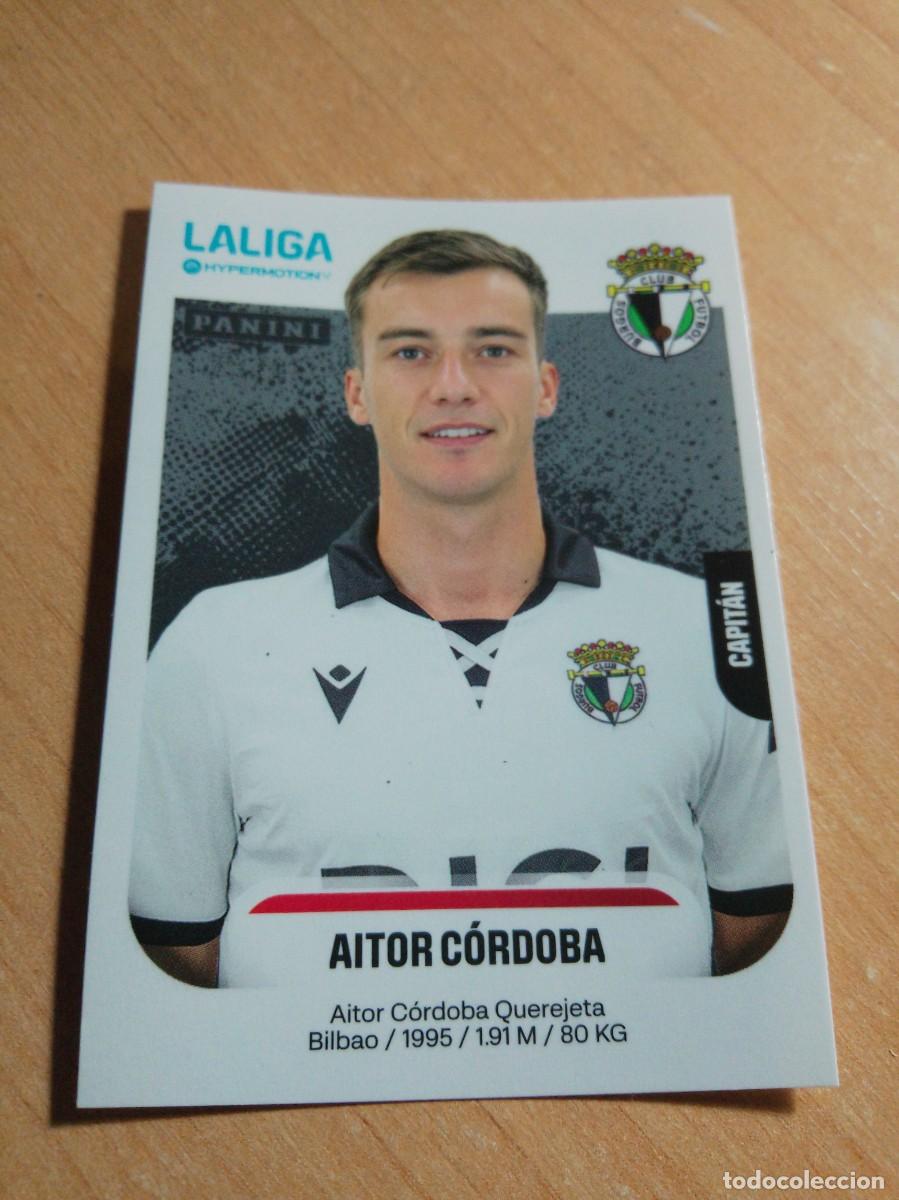 Figurine di Calcio: 65 AITOR C&Oacute;RDOBA DEL BURGOS 2&ordf; DIVISION HYPERMOTION 25 26 PANINI 2025 2026 NUEVO