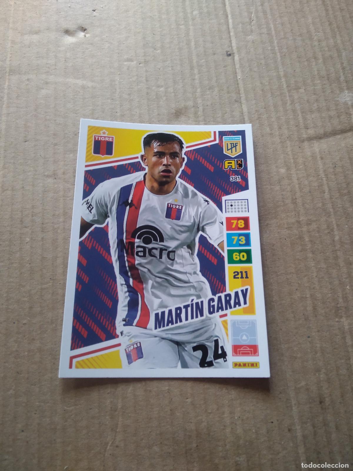 Figurine di Calcio: 381 MARTIN GARAY TIGRE CROMO FUTBOL PANINI ARGENTINO 2023 LIGA ARGENTINA ADRENALYN