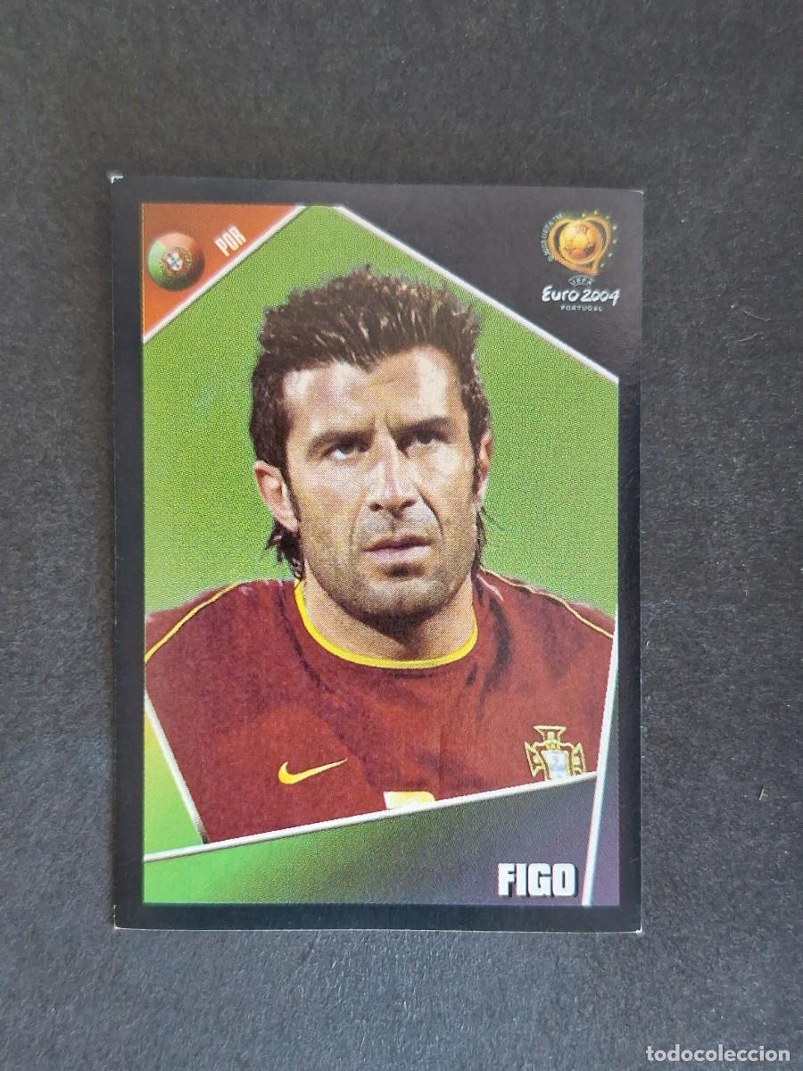Figurine di Calcio: L2 FIGO SELECCION PORTUGAL 20 EUROCOPA PORTUGAL 2004 PANINI NUNCA PEGADO SIN PEGAR