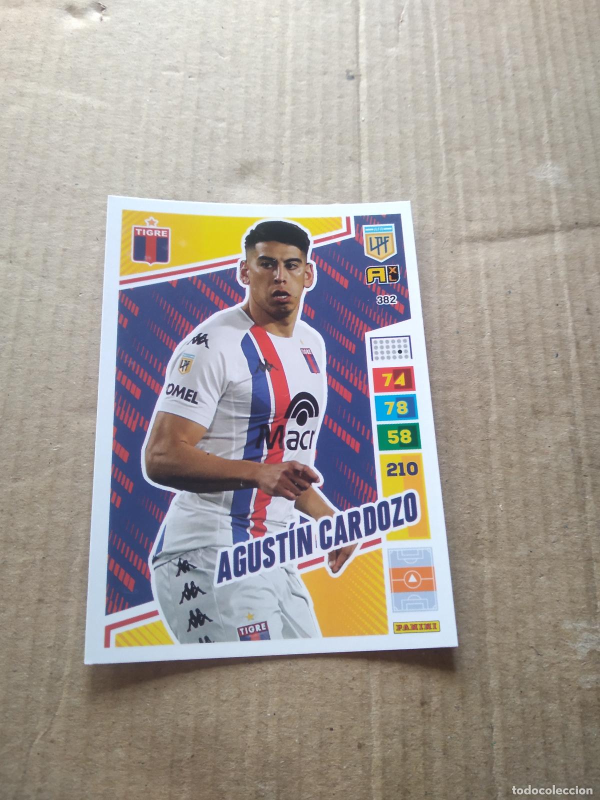 Figurine di Calcio: 382 AGUSTIN CARDOZO TIGRE CROMO FUTBOL PANINI ARGENTINO 2023 LIGA ARGENTINA ADRENALYN