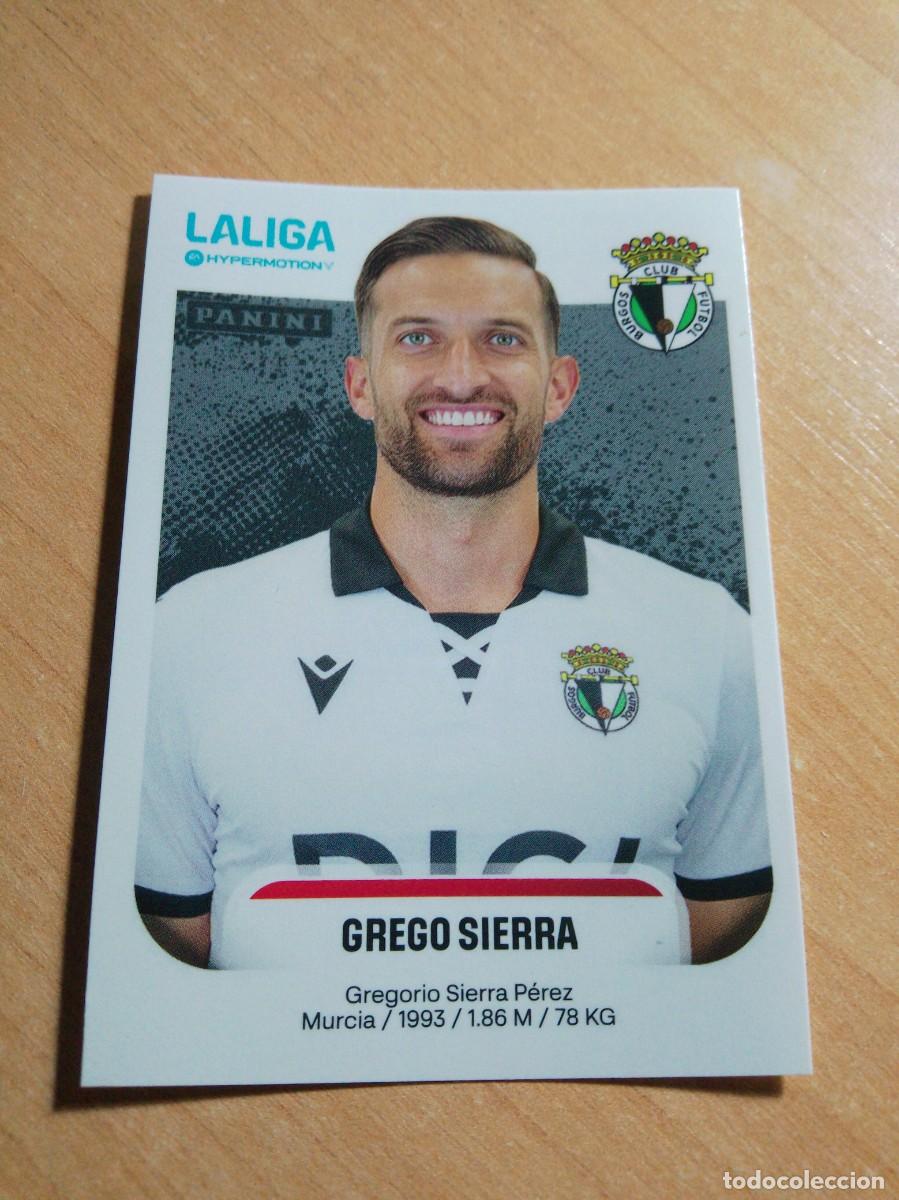Figurine di Calcio: 66 GREGO SIERRA DEL BURGOS 2&ordf; DIVISION HYPERMOTION 25 26 PANINI 2025 2026 NUEVO