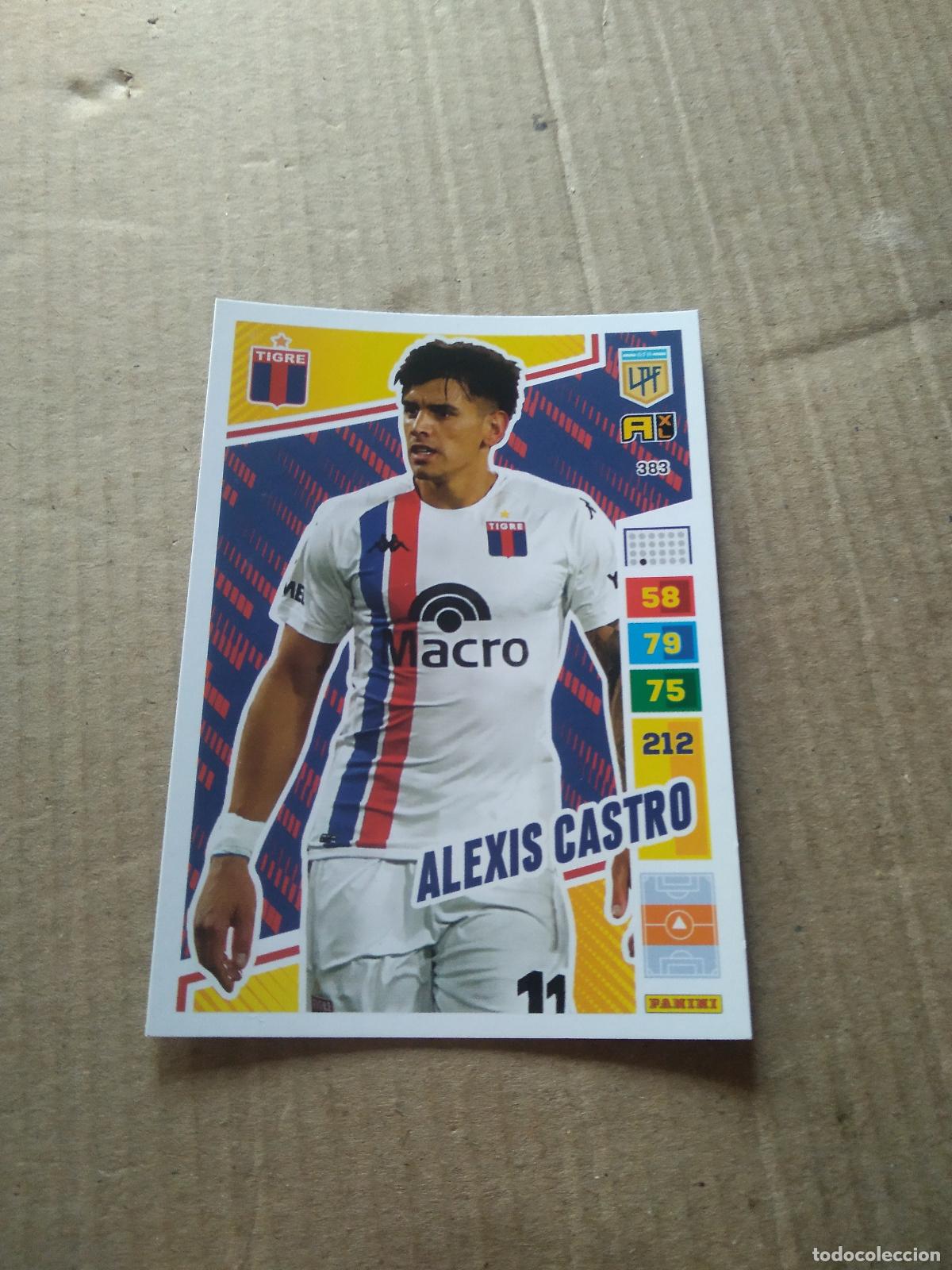 Figurine di Calcio: 383 ALEXIS CASTRO TIGRE CROMO FUTBOL PANINI ARGENTINO 2023 LIGA ARGENTINA ADRENALYN