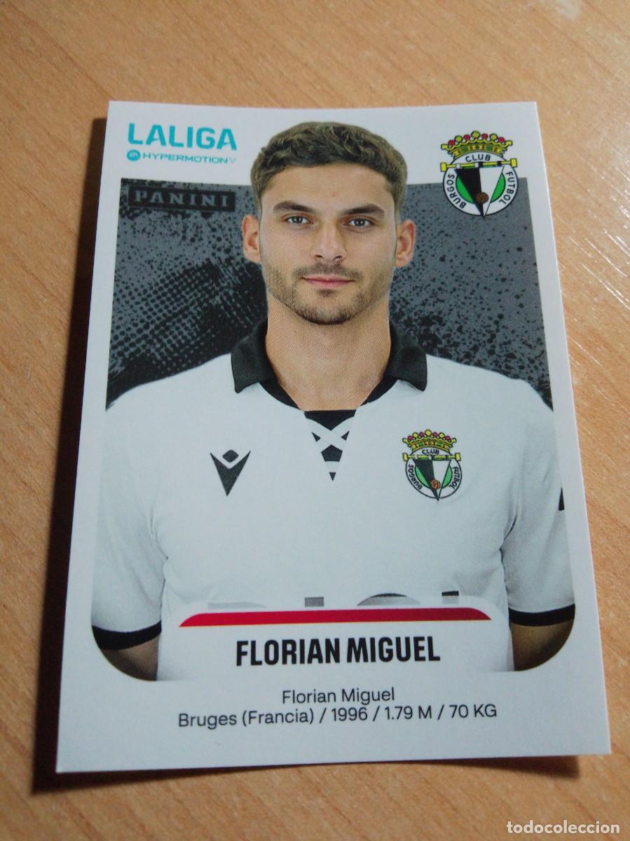 Fu&szlig;ball-Sticker: 67 FLORIAN MIGUEL DEL BURGOS 2&ordf; DIVISION HYPERMOTION 25 26 PANINI 2025 2026 NUEVO