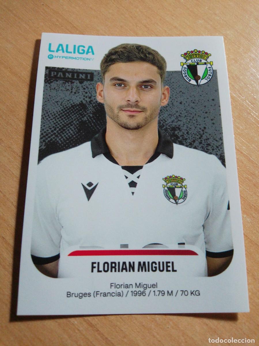Figurine di Calcio: 67 FLORIAN MIGUEL DEL BURGOS 2&ordf; DIVISION HYPERMOTION 25 26 PANINI 2025 2026 NUEVO