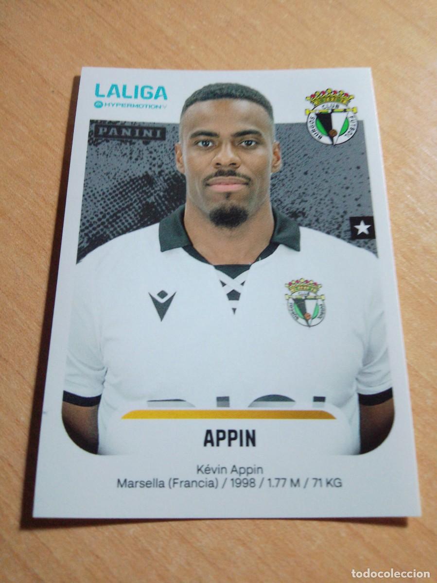 Cromos de F&uacute;tbol: 68 APPIN DEL BURGOS 2&ordf; DIVISION HYPERMOTION 25 26 PANINI 2025 2026 NUEVO