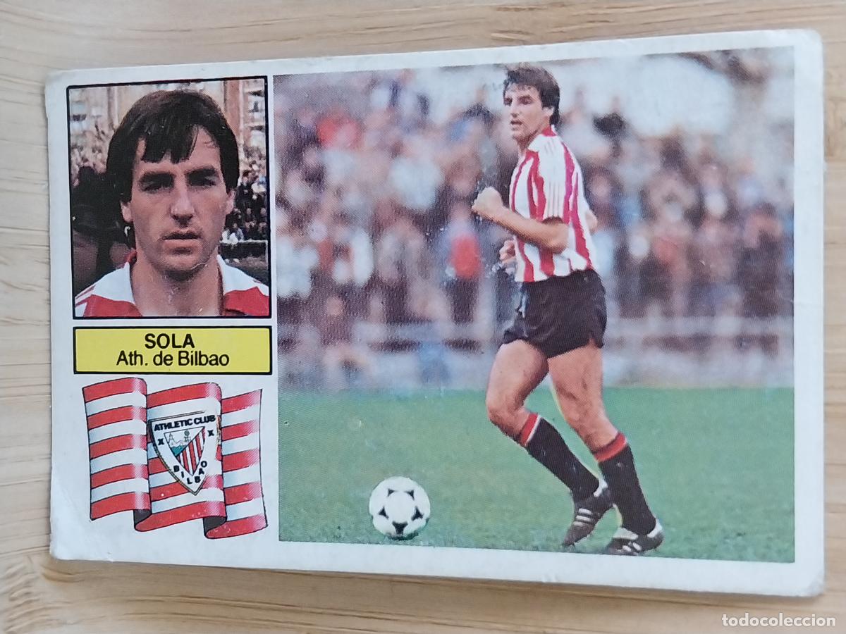 Cromos de F&uacute;tbol: SOLA BILBAO ATHLETIC LIGA 1982 82 83 ED ESTE CROMO SIN PEGAR NUNCA ORIGINAL