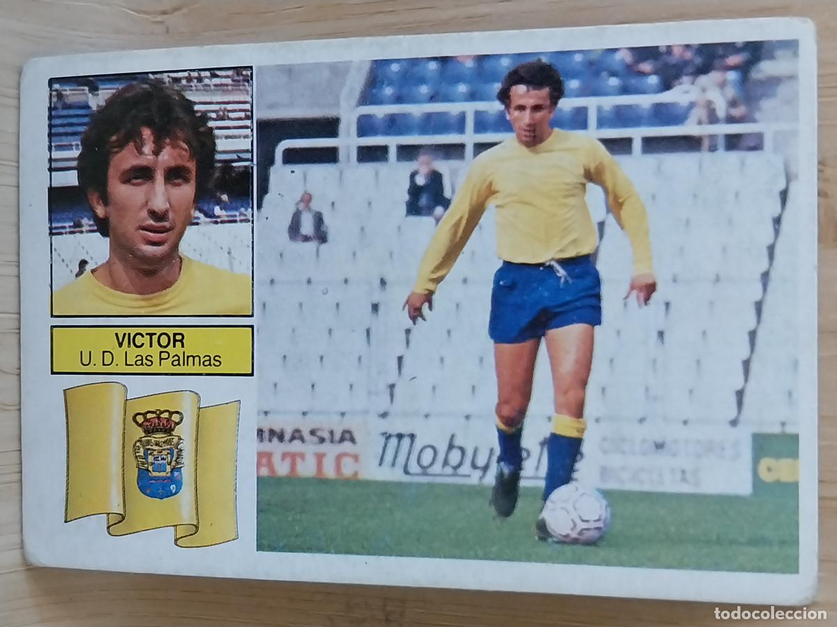 Cromos de F&uacute;tbol: VICTOR LAS PALMAS LIGA 1982 82 83 ED ESTE CROMO SIN PEGAR NUNCA ORIGINAL
