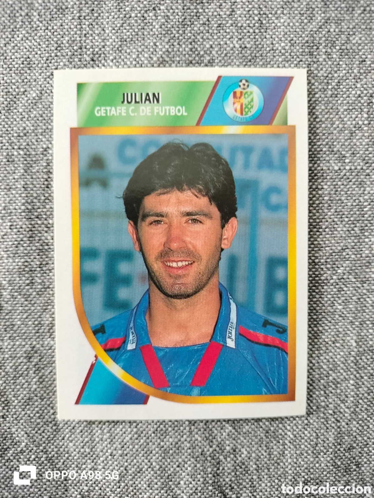 Cromos de F&uacute;tbol: Cromo Juli&aacute;n Getafe Segunda divisi&oacute;n Ediciones Este liga temporada 94 95 1994 1995