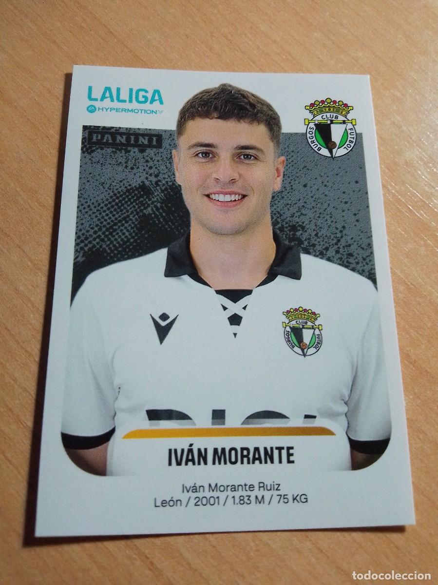 Cromos de F&uacute;tbol: 71 IVAN MORANTE DEL BURGOS 2&ordf; DIVISION HYPERMOTION 25 26 PANINI 2025 2026 NUEVO