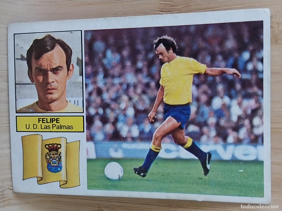 Figurine di Calcio: FELIPE LAS PALMAS LIGA 1982 82 83 ED ESTE CROMO SIN PEGAR NUNCA ORIGINAL