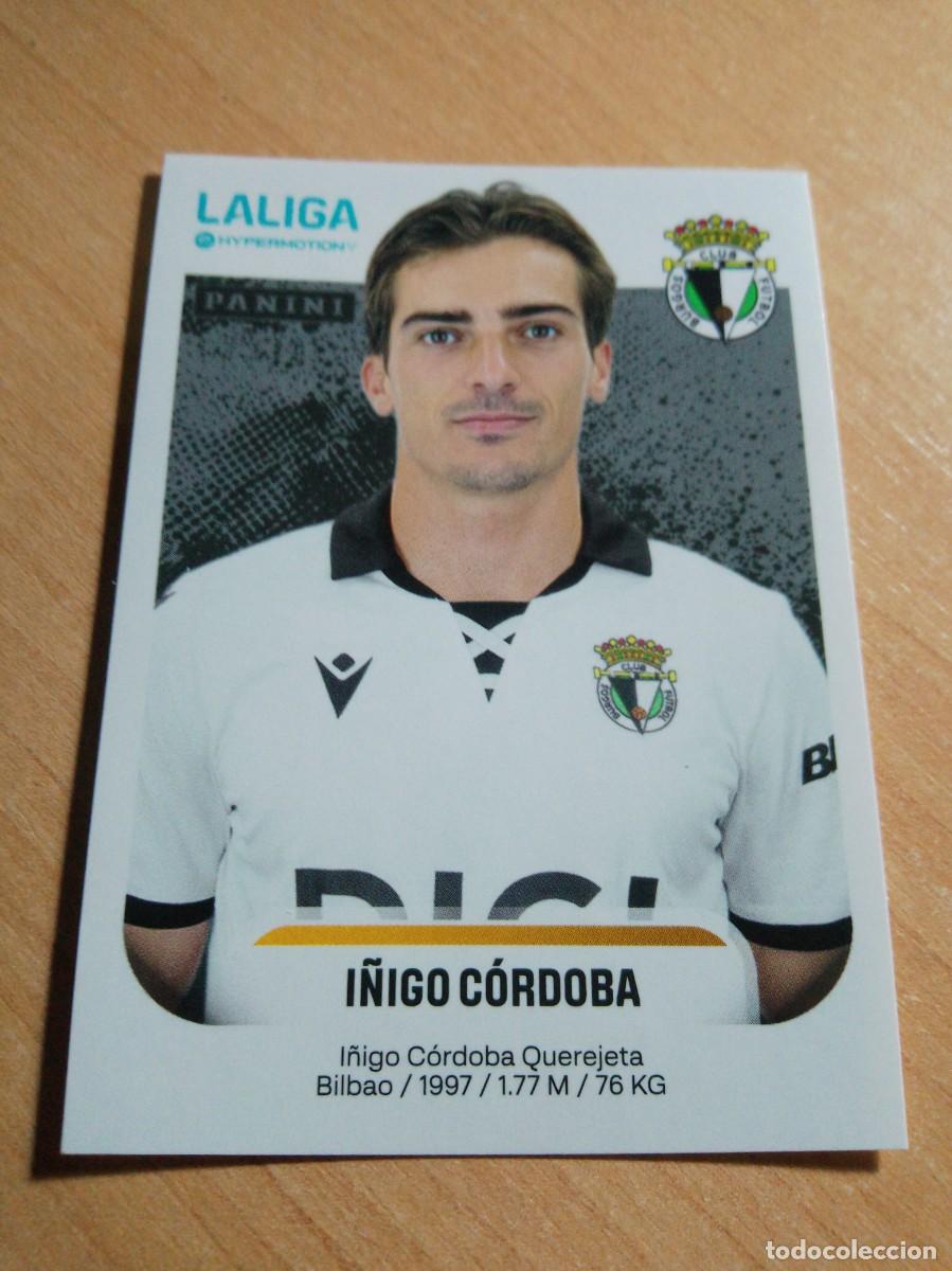 Figurine di Calcio: 72 &Iacute;&Ntilde;IGO C&Oacute;RDOBA DEL BURGOS 2&ordf; DIVISION HYPERMOTION 25 26 PANINI 2025 2026 NUEVO