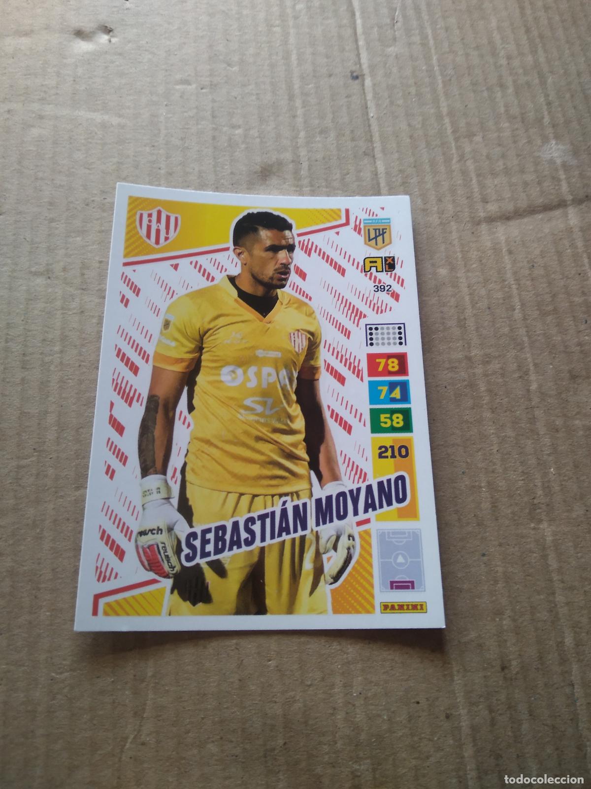 Figurine di Calcio: 392 SEBASTIAN MOYANO UNION CROMO FUTBOL PANINI ARGENTINO 2023 LIGA ARGENTINA ADRENALYN