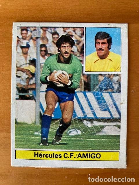 Figurine di Calcio: AMIGO HERCULES 81-82 ESTE RECUPERADO BAJA