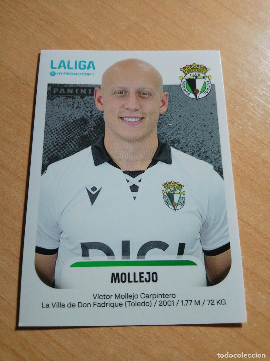 Figurine di Calcio: 74 MOLLEJO DEL BURGOS 2&ordf; DIVISION HYPERMOTION 25 26 PANINI 2025 2026 NUEVO