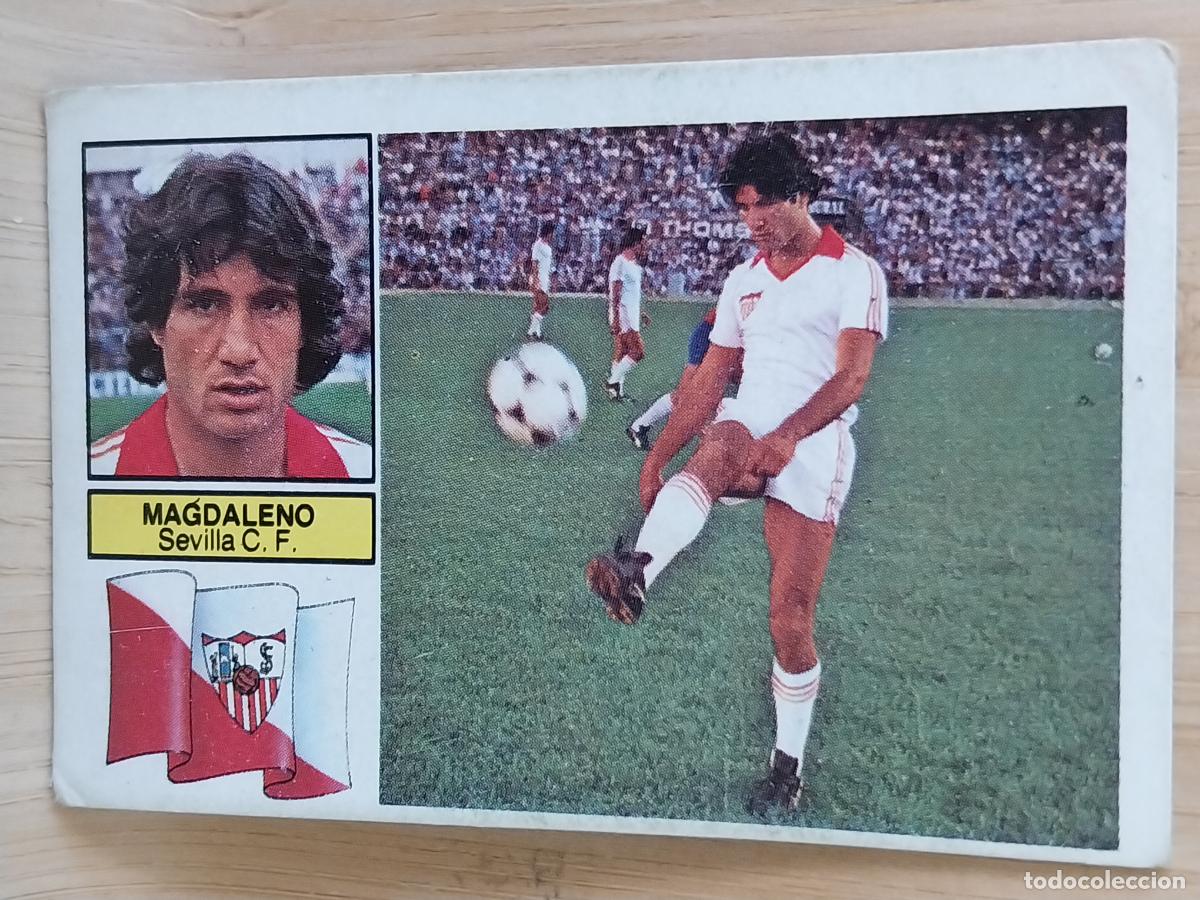 Cromos de F&uacute;tbol: MAGDALENO SEVILLA LIGA 1982 82 83 ED ESTE CROMO SIN PEGAR NUNCA ORIGINAL