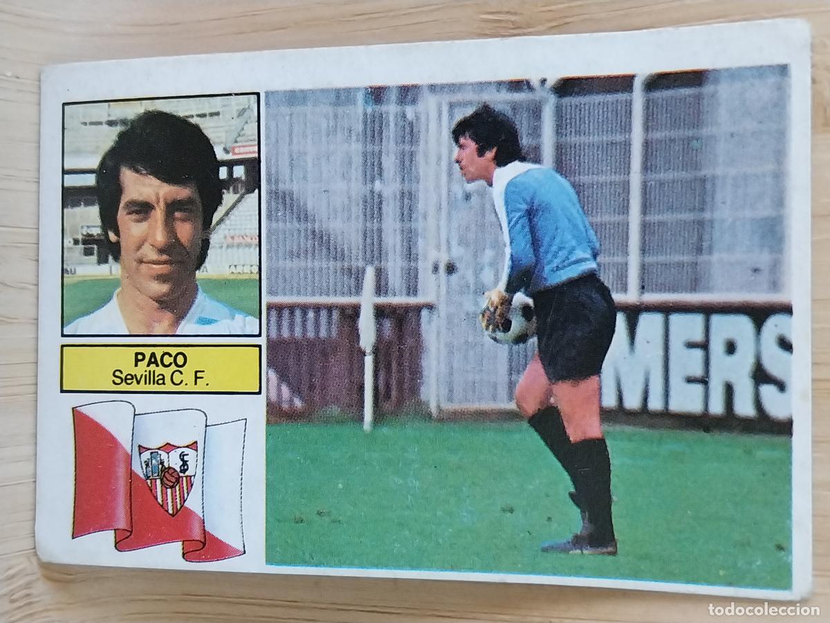 Cromos de F&uacute;tbol: PACO SEVILLA LIGA 1982 82 83 ED ESTE CROMO SIN PEGAR NUNCA ORIGINAL