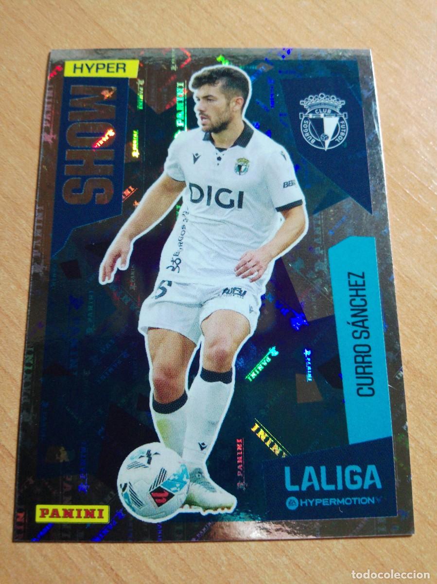 Cromos de F&uacute;tbol: 426 CURRO S&Aacute;NCHEZ HYPER SHOW DEL BURGOS 2&ordf; DIVISION HYPERMOTION 25 26 PANINI 2025 2026 NUEVO