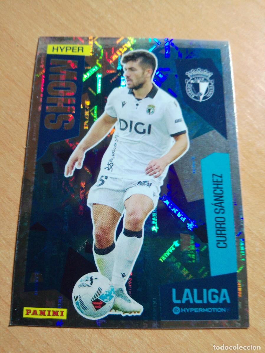 Cromos de F&uacute;tbol: 426 CURRO S&Aacute;NCHEZ HYPER SHOW DEL BURGOS 2&ordf; DIVISION HYPERMOTION 25 26 PANINI 2025 2026 NUEVO