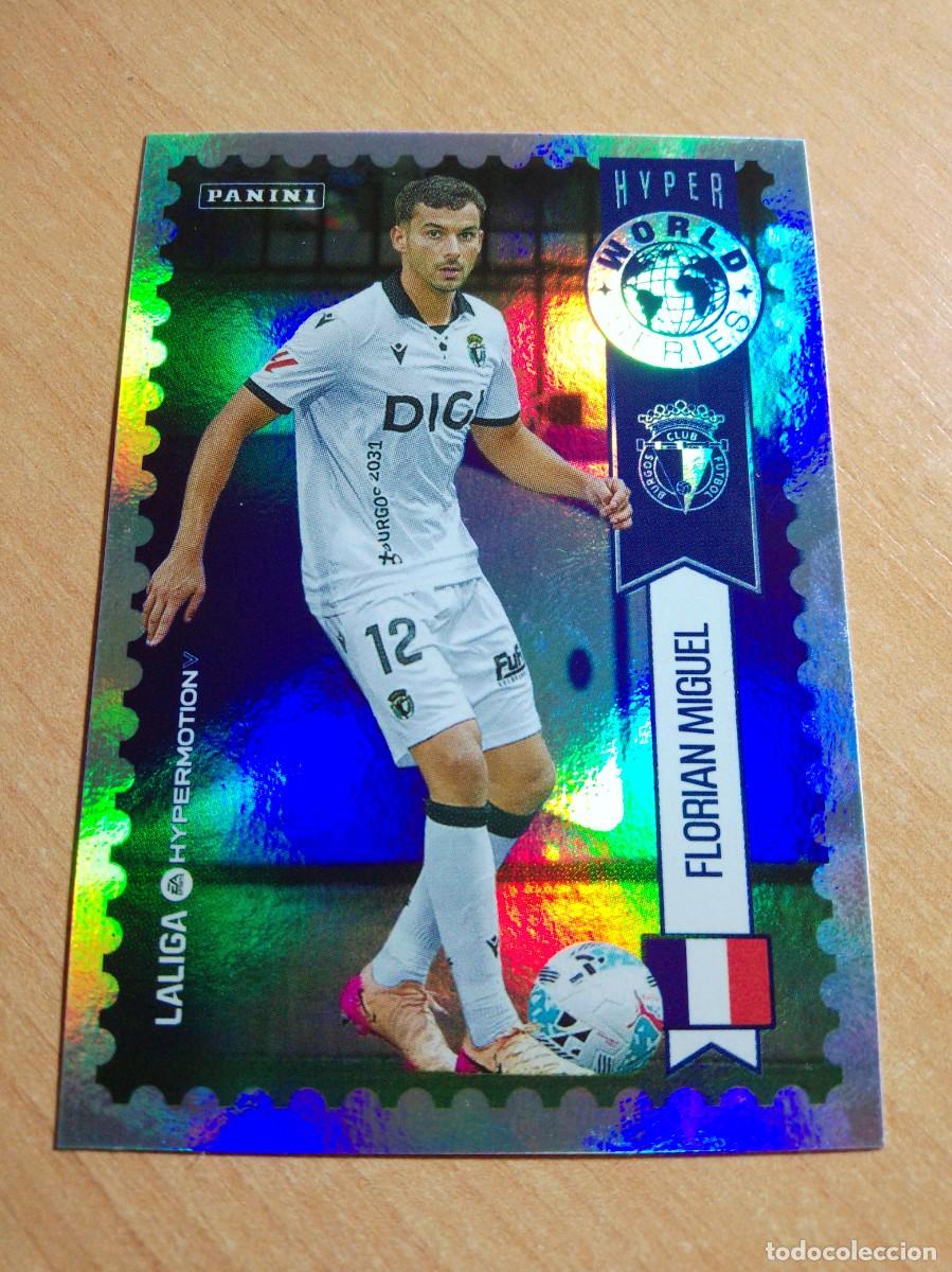 Cromos de F&uacute;tbol: 444 FLORIAN MIGUEL WORLD SERIES DEL BURGOS 2&ordf; DIVISION HYPERMOTION 25 26 PANINI 2025 2026 NUEVO