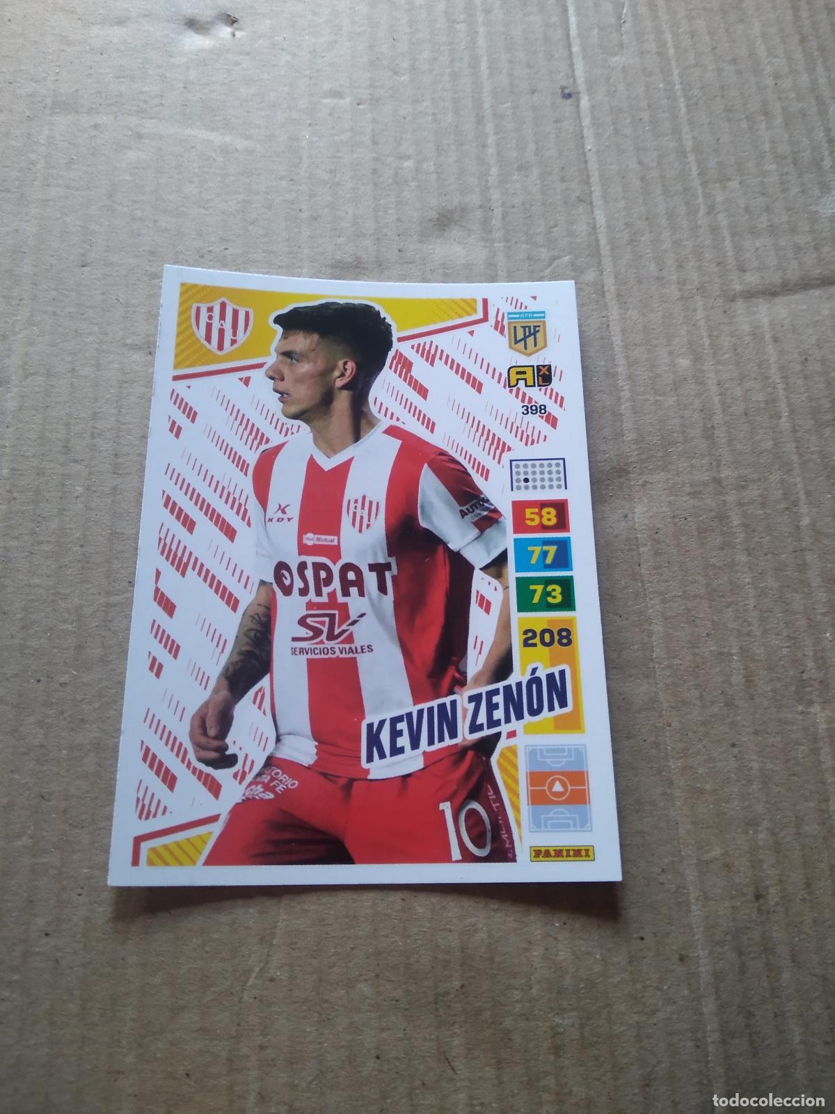 Cromos de F&uacute;tbol: 398 KEVIN ZENON UNION CROMO FUTBOL PANINI ARGENTINO 2023 LIGA ARGENTINA ADRENALYN